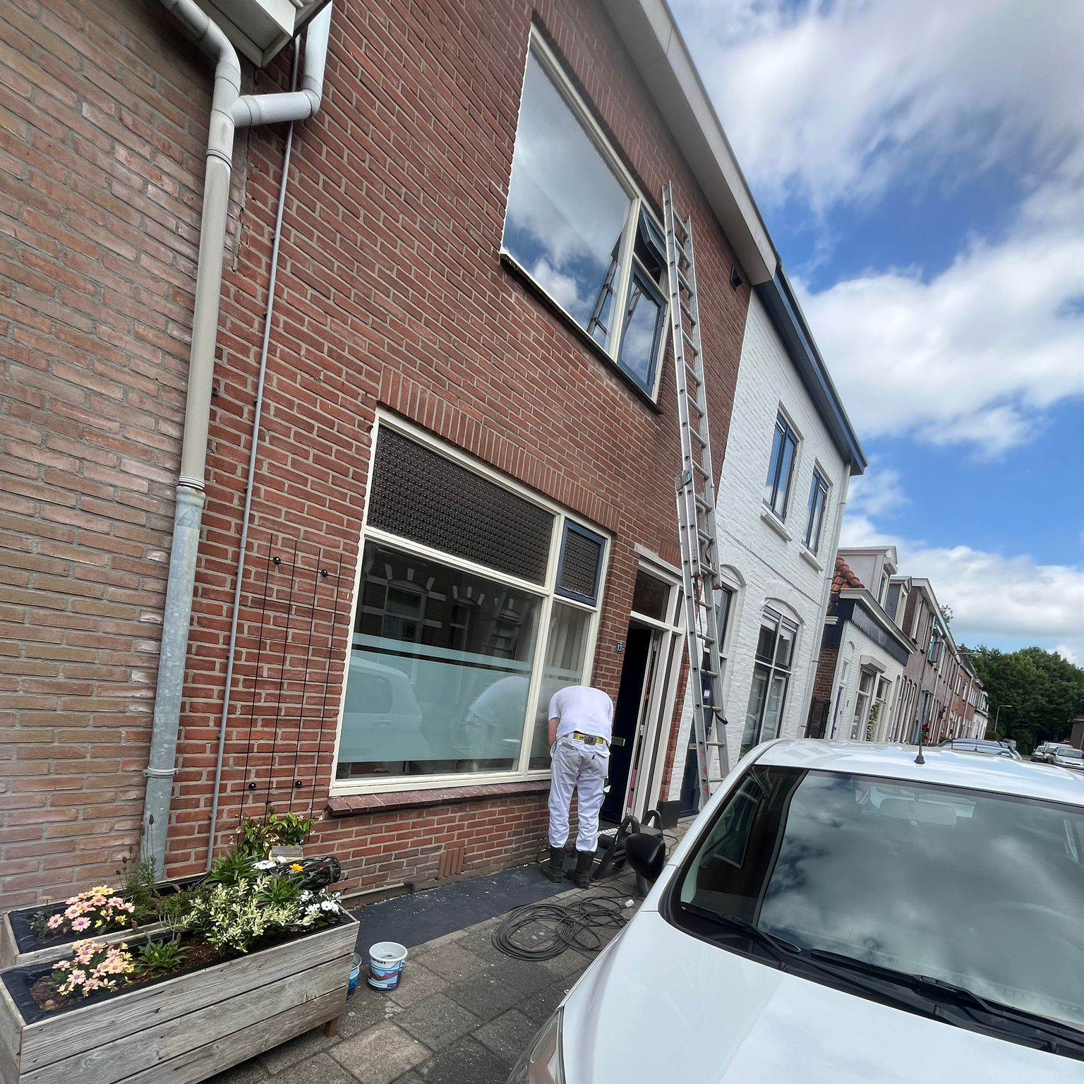 Onderhoud op een eensgezinswoning.